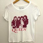 Queen Freddy Mercury graphic band tee M White Size M Photo 0