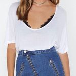 Nasty Gal On the Down-Low Denim Skirt Photo 0