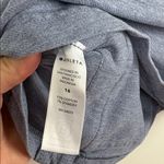 Athleta Farallon Heathered Shorts Women’s Size 16 Blue Cotton Casual Pockets Photo 5