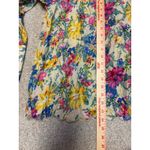 Aratta‎ Silent Journey Sheer Floral V Neck Embroidered Tunic Sz S Boho Feminine Photo 9