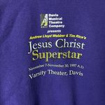 Urban Outfitters 1997 Vintage 90s Jesus Christ Superstar Crewneck Sweatshirt Small S Blue USA Photo 10