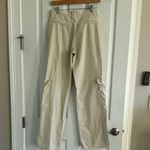 ZARA  Cream Cargo Pants Photo 2