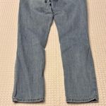 Levi's 711 Skinny Distressed Ankle Jeans Size 28 Light Blue Holes Frayed Photo 12