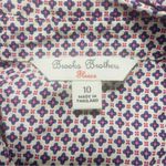 Brooks Brothers  Size 10  Top Blouse Button Down Collared Long Sleeve Career Photo 3