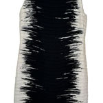 Lafayette 148 Women Dress Silk Sheath Sleeveless Lined Fray Trim Layer Black 8 Photo 0