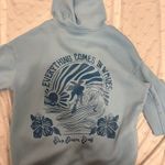 Pink Palm Puff  Hoodie Photo 1