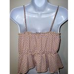 Papaya NEW! Women’s Smocked Peasant Camo Top Small Photo 4