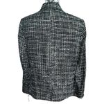 N Touch Tweed Blazer Suit Jacket Black Size 10 Photo 2