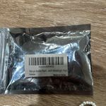 NWT textile pearl beach wedding sandal beads. Goes over to around ankle Photo 1