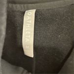 Athleta  Women's Black Cozy Karma Half-Zip Pullover Dress Size M Photo 5