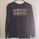Maruchan Shirt XL (14/16) Unisex Instant Lunch Ramen Cup Graphic Tee Long Sleeve Gray Size undefined Photo 0
