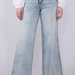 Judy Blue  Retro Wide Leg Jeans Size 30 10/11 Light Wash High Rise Stretch Denim Photo 0
