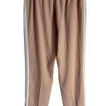 Babaton Conan Nude Blush Crepe Side Stripe Slim Ankle Trouser Pants Size 10 Photo 8