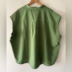 FIGS  Technical Collection Rafaela Oversized Green Scrub Top 4X Photo 2