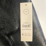 No Boundaries  Faux Leather Vest Faux Shearling Lining NWT Women L/XL Black Urban Photo 7