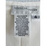 Cream Winter White High Waisted Trouser Straight Dress Pants Size 4 Photo 1