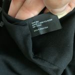 Club Monaco  Adeline Silk Strapless Mini Dress Black White Print Size 4 Photo 5