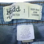 Mudd Flx Stretch High Rise Jean Jegging Distressed Denim Shorts Photo 83