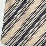 Hollister  Blue And Tan Chevron Striped A Line‎ Mini Skirt Size 5 Photo 4