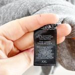 Aviator Nation  Lightning Bolt Pullover Zip Pocket Hoodie Sweatshirt Gray XXL Photo 3