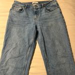 Abercrombie & Fitch Curve love mid-rise Straight Jean Photo 0