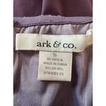 ark and co strapless asymmetrical two toned ruffled mini dress size small Purple Photo 3