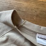 Budweiser  Gray Off-the-Shoulder Sweater Photo 3