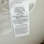 Madewell  Cotton Perfect Crewneck Tee Shirt Eyelet White Basics Womens Small NWT Photo 6