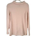 Talbots  Pure Cashmere Turtleneck Sweater Pink Preppy Office Capsole Womens Small Photo 0