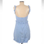 For Love & Lemons Periwinkle Sweetheart Heart Print Mini Dress Size L Large Photo 6