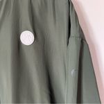 Zyia  Active Windbreaker Green Black 1/4 zip pullover jacket XLARGE Photo 3