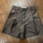 ASTR Leather Shorts Photo 0