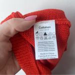 Callahan Knitwear Red Orange Knit Brief Style Micro Mini Shorts L Size L Photo 3