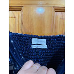 Urban Outfitters  Star Print Velvet Slip Dress XS Navy Celestial Midi Dress Photo 3