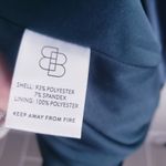 Baltic Born  Krystal Satin Wrap Gown Short Sleeve New Without Tags Photo 10