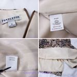 Pendleton  silk floral print wrapped dress, size‎ petite 4 Photo 11