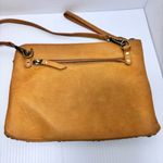 Antik Kraft  Honey Brown Metal‎ Studed Crossbody Wristlet Bag Photo 3