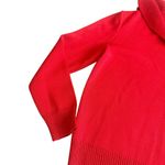 St. John Sport Red Pullover Sweater Anchor Embroidered Wool Size Medium Women's Photo 2