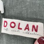 Anthropologie Anthro Dolan Left Coast Collection Sienna V-Neck Tank Dress Size L Green Black Photo 6