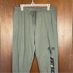 Disney  Mickey Mouse Army Green Casual Cozy Sweatpants Size Large Photo 1
