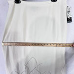 Vintage JR Nites Maxi Skirt Beaded Sz 12 Ivory Church Fairy Grunge Cocktail Photo 11