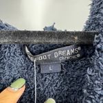 Barefoot Dreams  CozyChic Navy Blue Hoodie Style 568 Photo 2