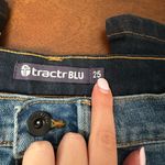 Tractr Blu NWT Nordstrom brand high waisted straight leg cropped color block jeans Photo 2