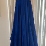 Sherri Hill  Prom Dress Blue Size 2  Photo 1