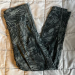 Athleta  Black and grey patterned Leggings Photo 0