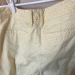 st. john's bay FINAL MARKDOWN St. John’s bay Light Yellow Patterned cropped slacks 12 Photo 3