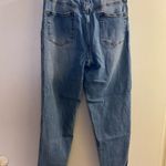 Wild Fable Womens High Rise Mom Denim Blue Jeans 6 Waist 28” 28x26 Distressed Photo 5