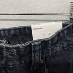 ZARA New Black High Waisted Bohemian Distressed Ripped Shorts 100% Cotton Size 8 Photo 8