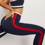Splits59 Sam Sammy High Waist Rigor 7/8 Women Leggings Indigo White Red M $138 Photo 2
