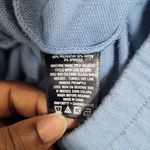 joe's jeans Joe’s Jeans Blue Hoodie Sweatshirt Women’s Size Small Pullover Kangaroo Pocket Photo 6